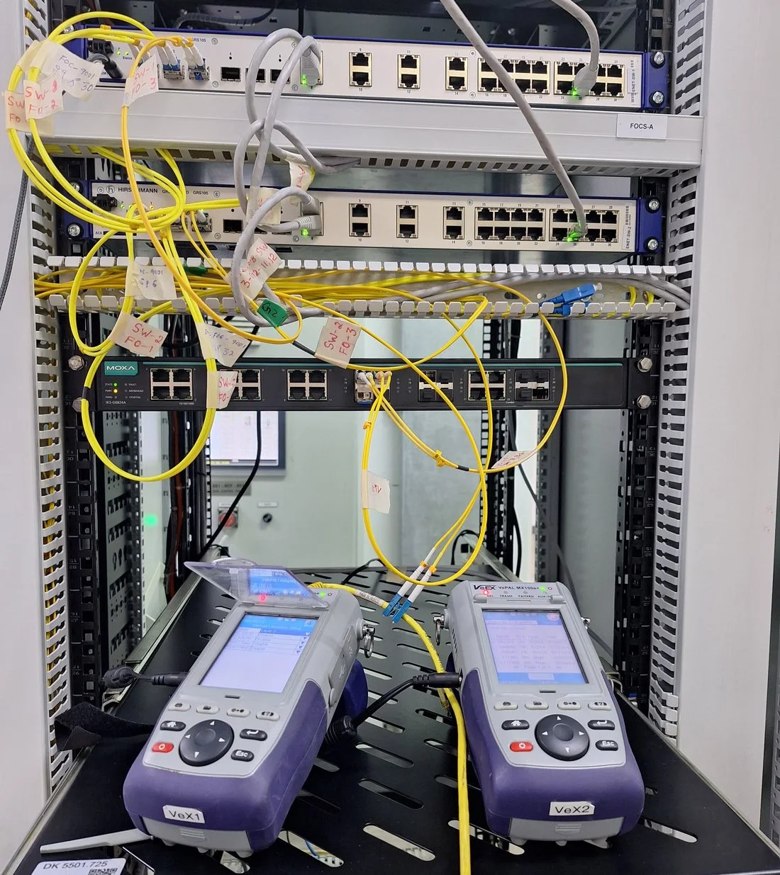 ZMS OT Labs engineer at work