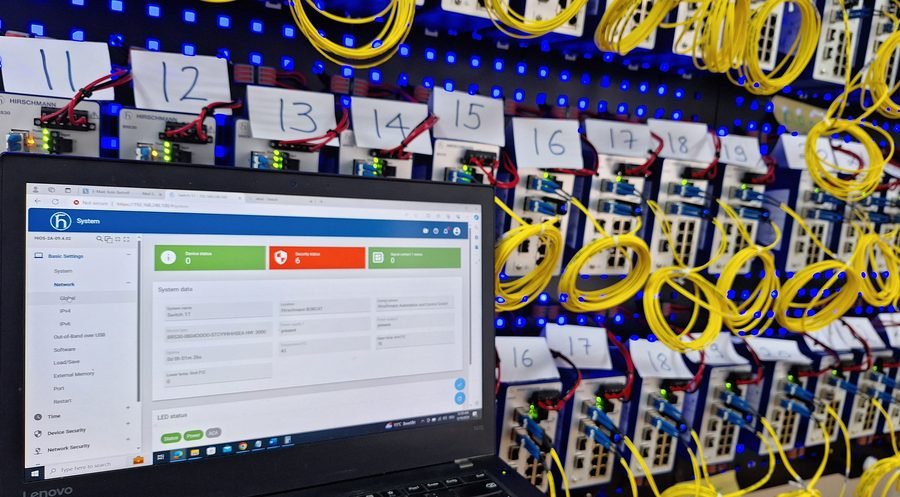 Industrial digital playground network replication